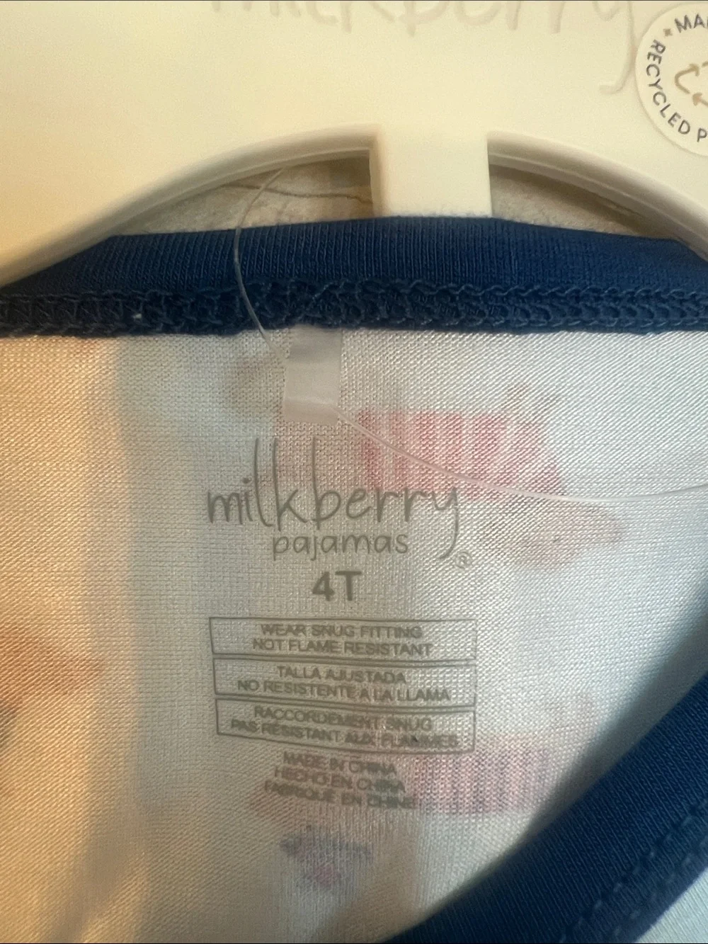 MilkBerry Americana Dogs Shorts Pajama Set